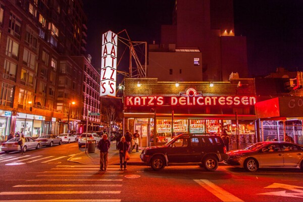 Katz Delicatessan Hannukah New York