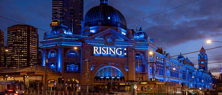 Rising festival, Melbourne