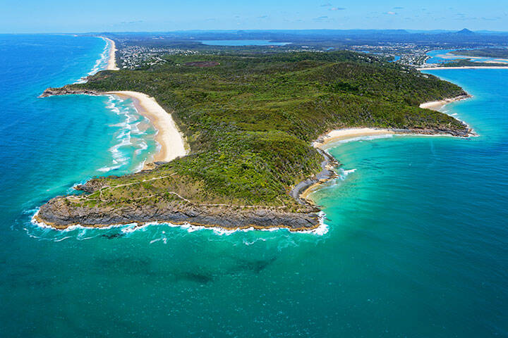 Noosa National Park looking south-west 