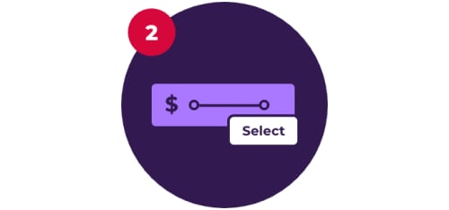 Second step for Travel Bank booking, to select the fare to purchase.