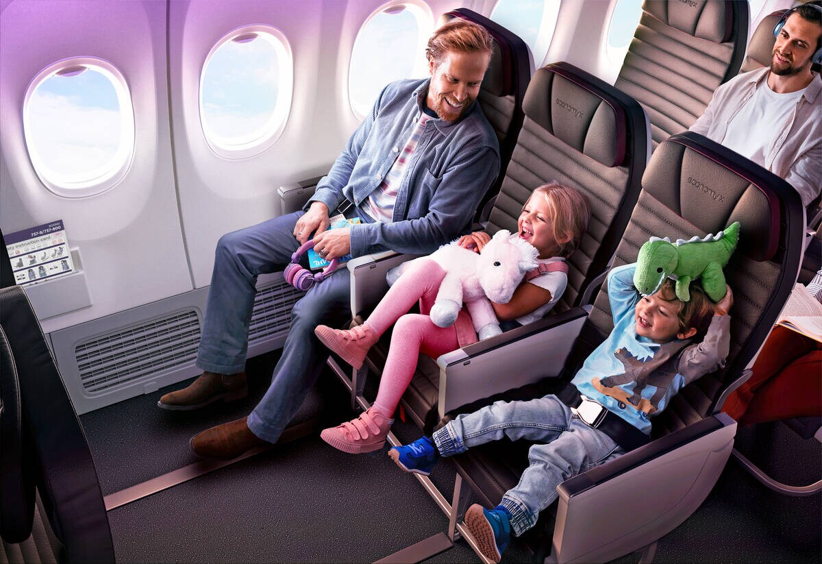 Flying with kids