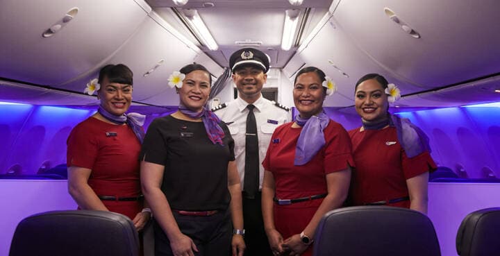Talofa! Virgin Australia celebrates return to Apia with Samoan crew, drops 72hr Samoa Sale