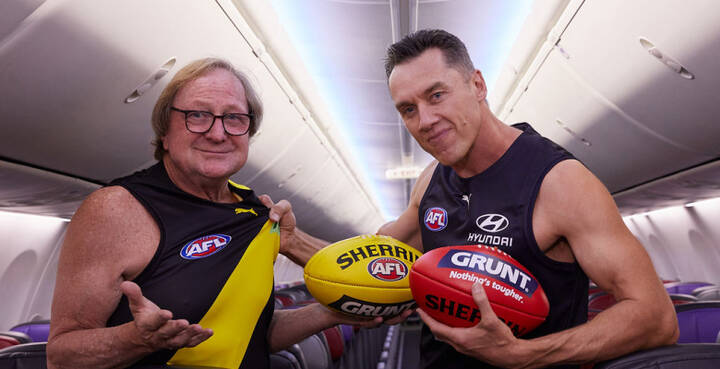 Virgin Australia AFL Fan Flight touches down for season launch