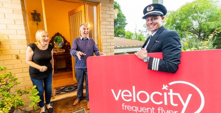 Tasmanian grandfather hits jackpot in VA-X & Win competition, wins 1 million Velocity points